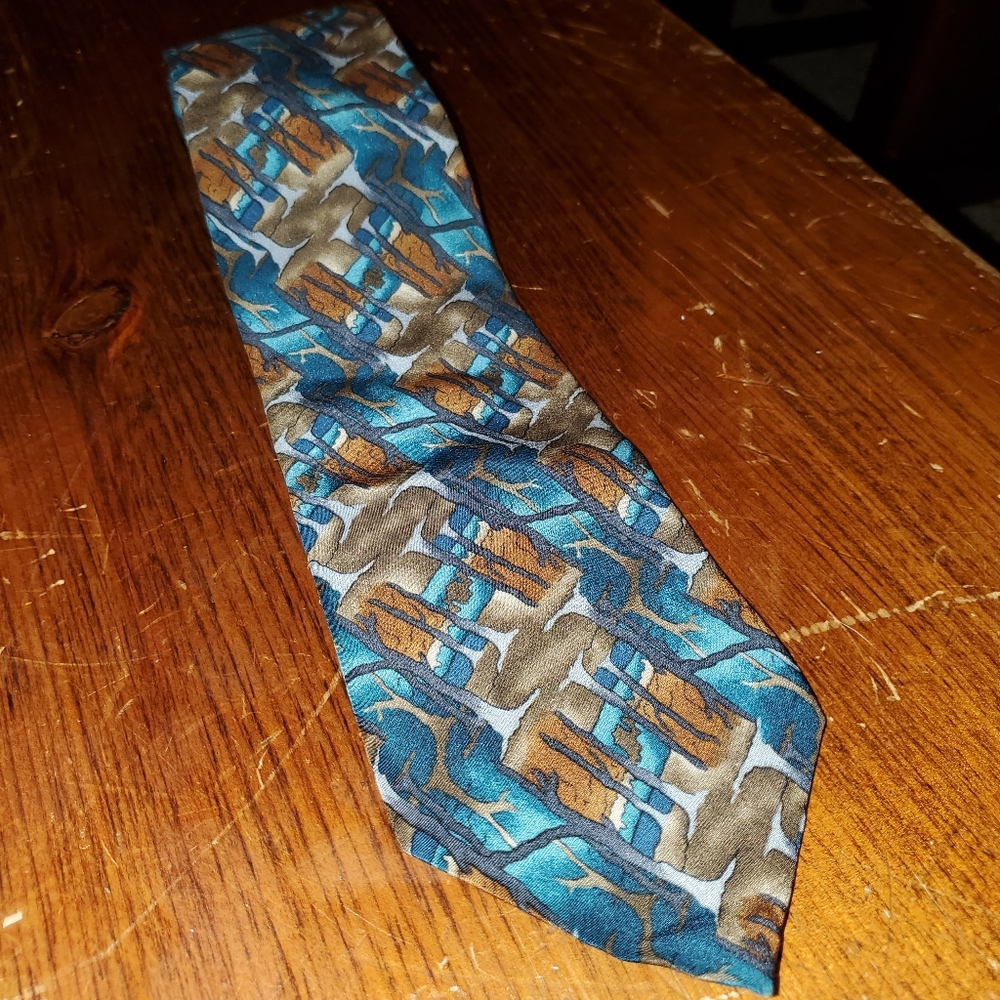 Vintage J. Garcia 100% Silk Tie Collection Nine California Mission